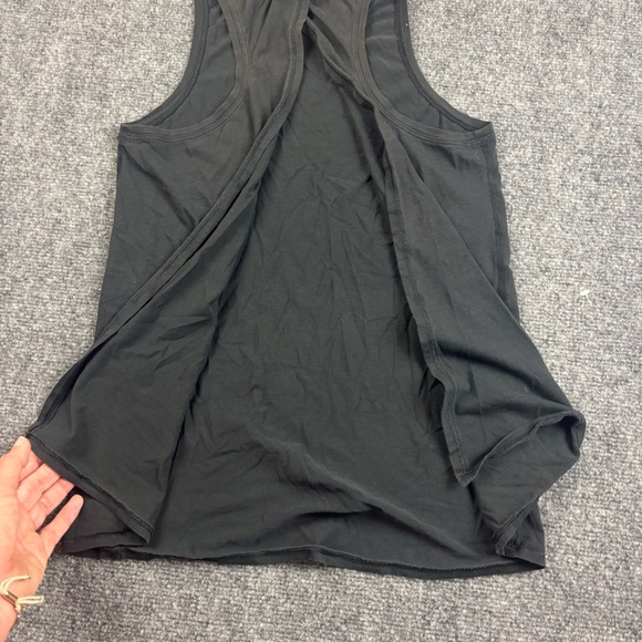LULULEMON Women’s Black All Tied Up Tank Top size: 6 - Picture 4 of 7